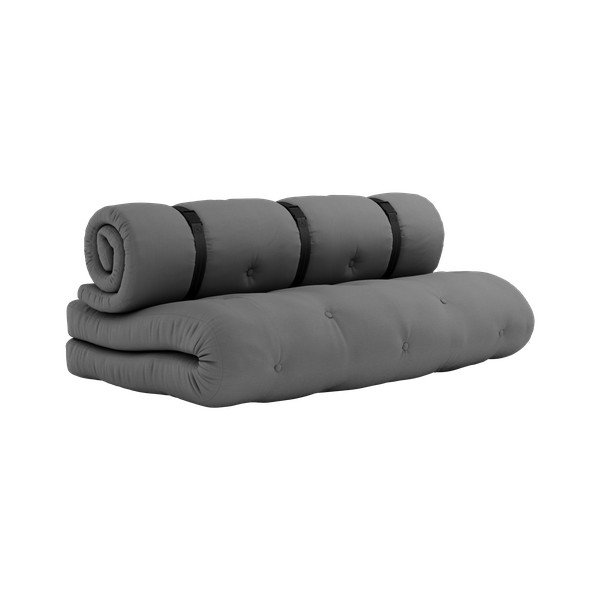 Temno siva zunanja raztegljiva blazina Karup Design OUT™ Buckle Up