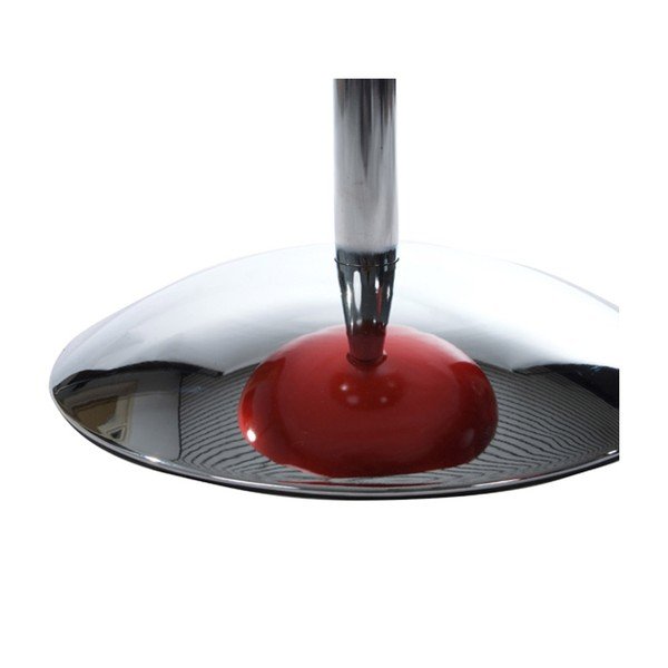 Komplet 2 rdečih vrtljivih stolov Kokoon Design Bowl-image-2