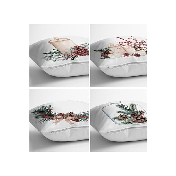 Prevleke za vzglavnike v kompletu 4 kom 43x43 cm - Minimalist Cushion Covers-image-1
