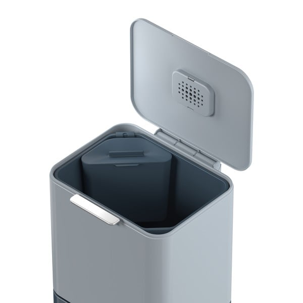 Koš za smeti za ločevanje odpadkov 30+30 l Totem Max Sky – Joseph Joseph-image-4
