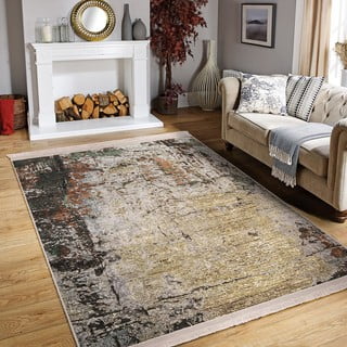 Rjavo-bež tekač 80x200 cm - Mila Home