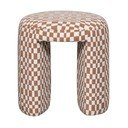 Oranžen oblazinjen stolček Charlie – WOOOD