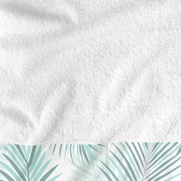 Komplet 2 bombažnih brisač Blanc Zigzag-image-1