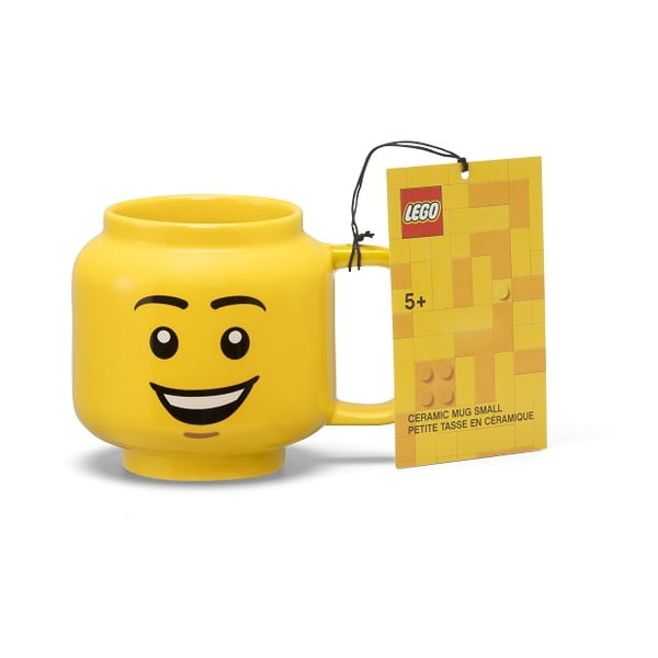 Rumena keramična otroška skodelica 255 ml Head - LEGO®-image-4