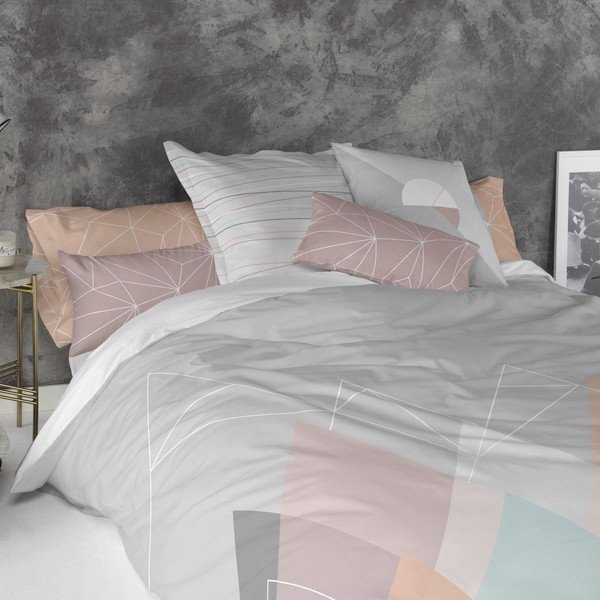 Komplet 2 bombažnih vzglavnikov Blanc Range-image-1