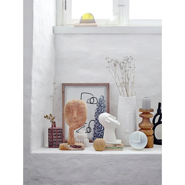 Bela keramična vaza Bloomingville Blossom-image-3