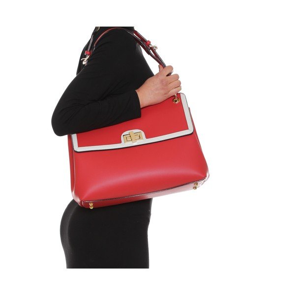Usnjena torbica Anna Luchini 3043 Rosso-image-4