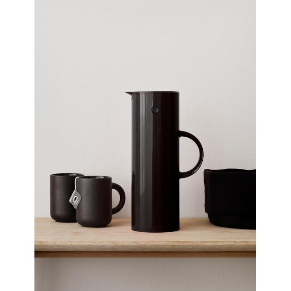 Črna plastična termovka  1 l EM77 – Stelton-image-1