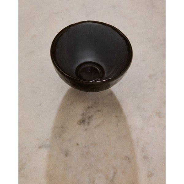 Modra steklena skledica Sileia – Kave Home-image-1