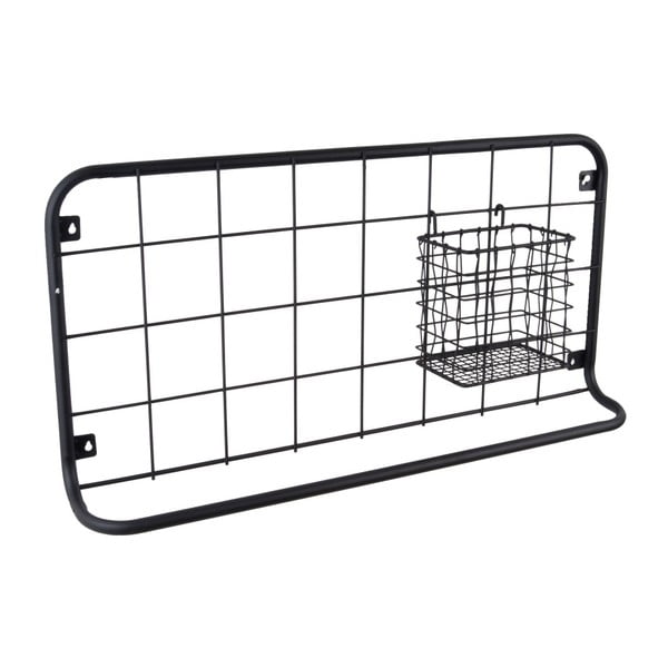 Stenski organizator v črn barvi PT LIVING Open Grid-image-2