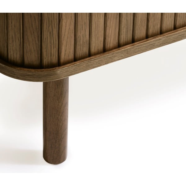 Rjava TV omarica v hrastovem dekorju 56x160 cm Cavo – Unique Furniture-image-4