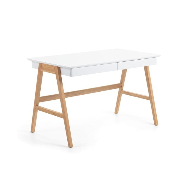 Pisalna miza z belo ploščo Kave Home Ingo, 120 x 60 cm-image-3