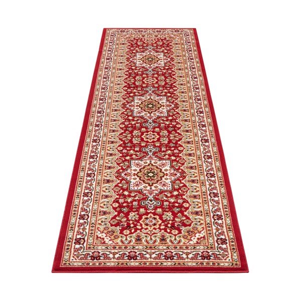 Rdeča preproga Nouristan Parun Tabriz, 80 x 250 cm-image-2