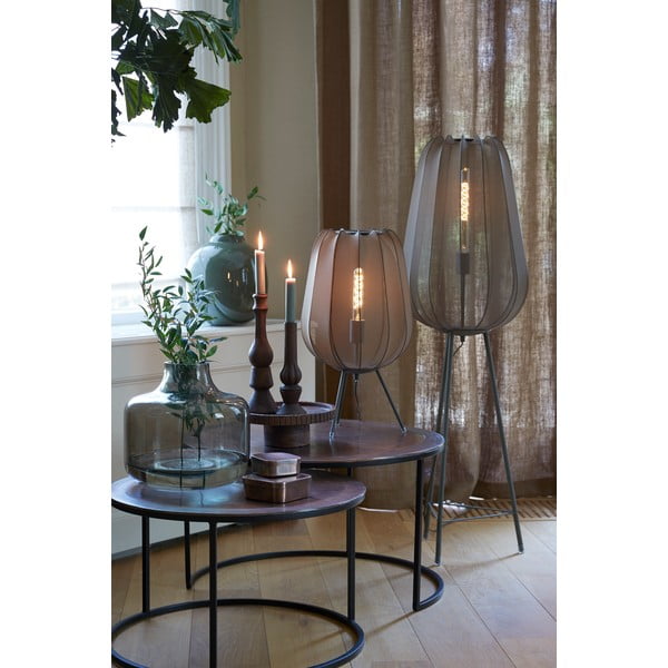 Kovinske okrogle mizice v bakreni barvi v kompletu 2 kos ø 75 cm Talca - Light & Living-image-1
