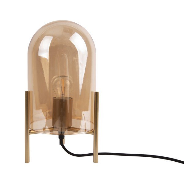 Steklena namizna svetilka v zlati barvi Leitmotiv Glass belil-image-2