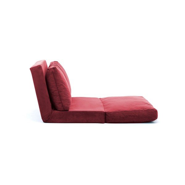 Bordo rdeča raztegljiva sedežna garnitura 120 cm Taida – Balcab Home-image-2