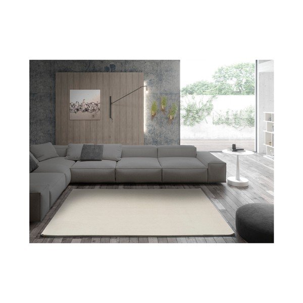 Preproga Universal Feel Liso Blanco, 140 x 200 cm-image-1