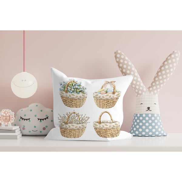 Prevleka za blazino z velikonočnim motivom 43x43 cm – Mila Home-image-2