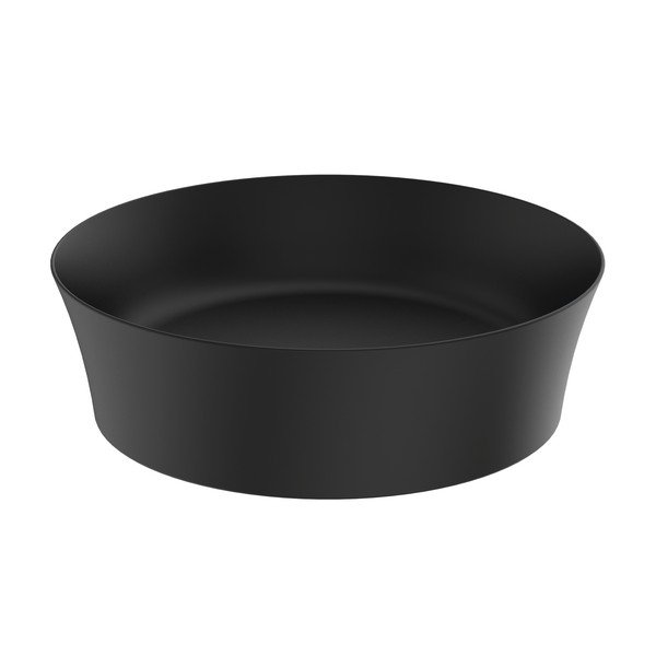 Mat črn keramičen okrogel umivalnik ø 40 cm Ipalyss – Ideal Standard-image-4