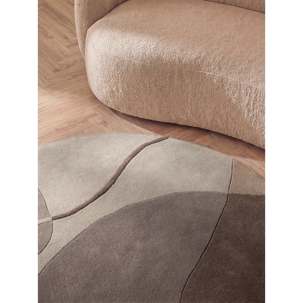 Vijolična volnena okrogla preproga ø 200 cm Virelle – Villeroy&Boch-image-3