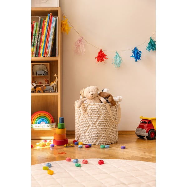 Tekstilna košara za shranjevanje ø 40x40 cm Pearl M – Bonami Essentials-image-1