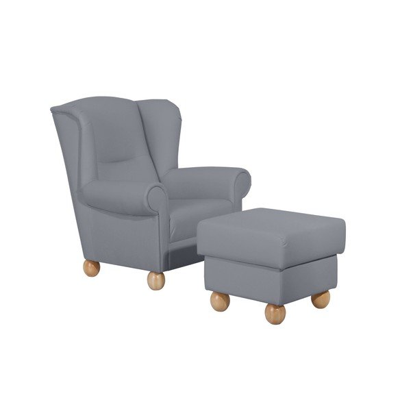 Max Winzer Monarch Grey Ottoman-image-2
