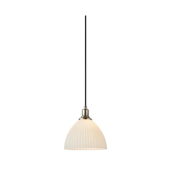 Bela steklena viseča svetilka ø18x18 cm Ro – Markslöjd