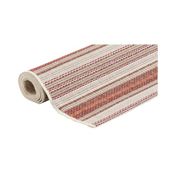 Bež-rdeča zunanja preproga Floorita Riga, 135 x 190 cm-image-2