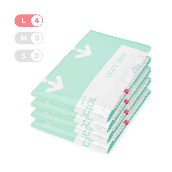 Vakuumske vreče za oblačila v kompletu 4 ks Roll Up L – Compactor-image-1