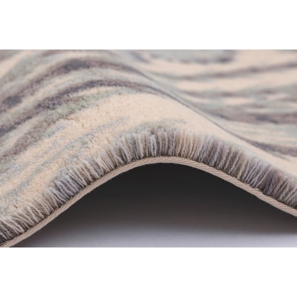 Mentolno zelena/bež volnena preproga 200x300 cm V&A Calisia Kelp – Agnella-image-1