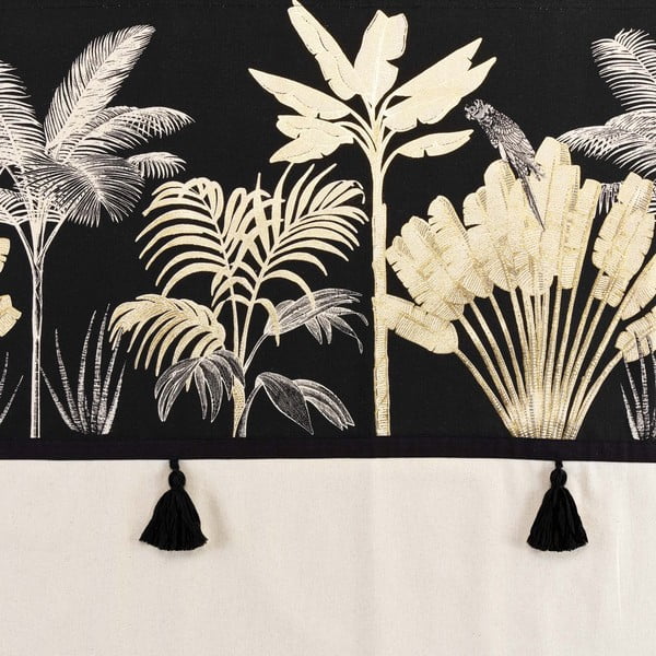 Črna in bež zavesa 140x240 cm Karaba – douceur d'intérieur-image-3