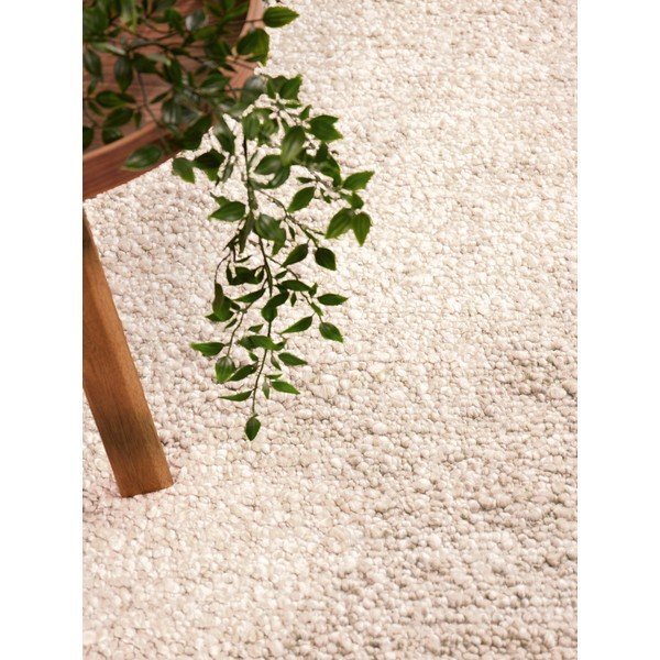 Kremno bela ročno tkana bouclé preproga 200x290 cm Notting Hill Portobello – Ted Baker-image-3