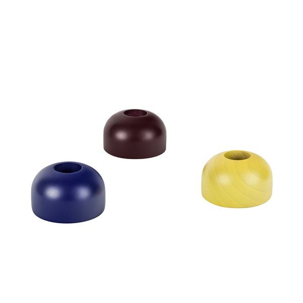 Leseni svečniki v kompletu 3 ks Lums – noo.ma-image-2