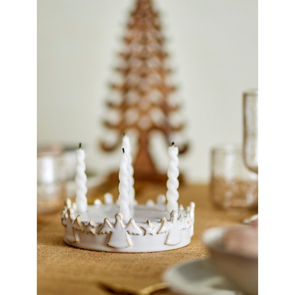 Lončen adventni svečnik Starry – Bloomingville-image-1