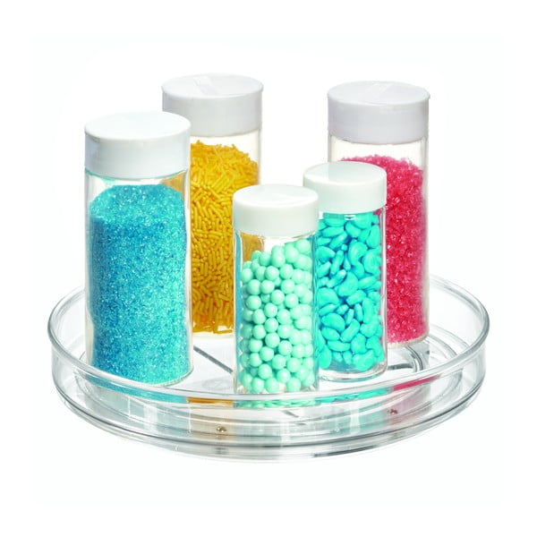 Okrogel vrtljiv podstavek za posodo iDesign The Home Edit, ⌀ 23,5 cm-image-1