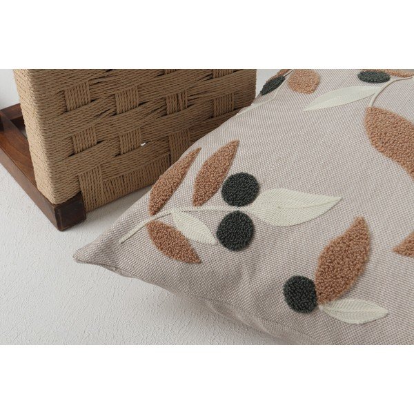 Lanena okrasna blazina 43x43 cm Sonbahar – Mioli Decor-image-4