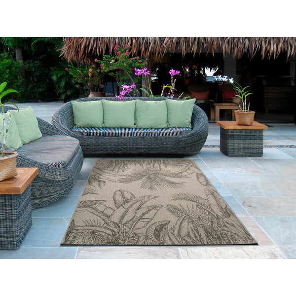 Siva zunanja preproga Universal Tokio Silver, 135 x 190 cm-image-1