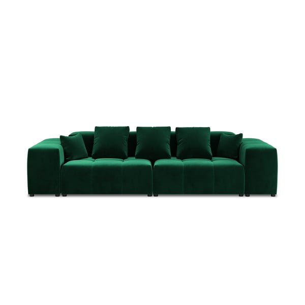 Zeleni žametni kavč 320 cm Rome Velvet - Cosmopolitan Design 