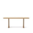 Jedilna miza v hrastovem dekorju 100x200 cm Litto – Kave Home