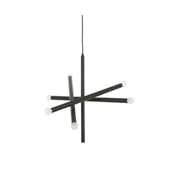 Črna viseča svetilka Westwing Collection Sticks-image-2