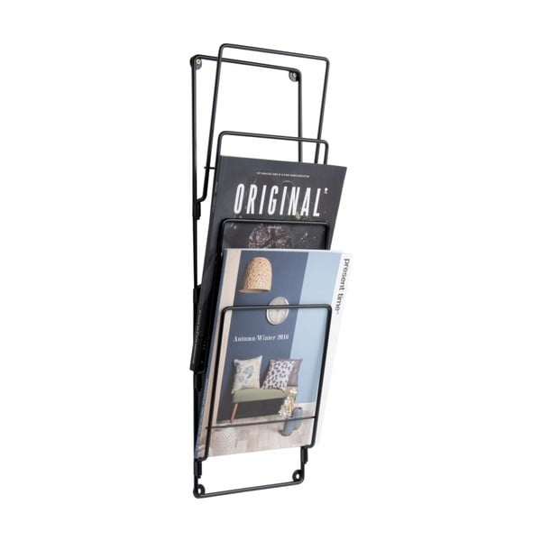 Črno stojalo za revije PT LIVING-image-2