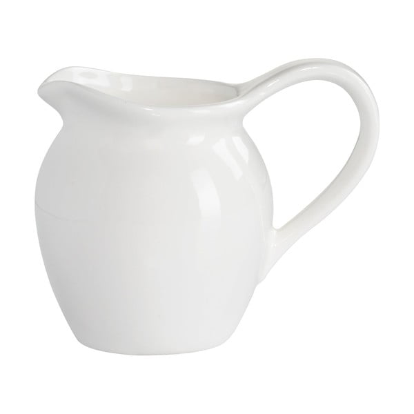 Bel porcelanast vrč za mleko Maxwell & Williams Basic, 110 ml