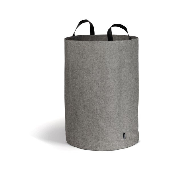 Siv tekstilni koš za perilo 69 l Soft Storage – Bigso-image-3