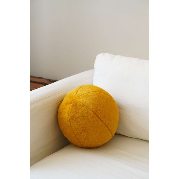 Okrasna blazina iz mikropliša ø 25 cm Top – Mioli Decor-image-1