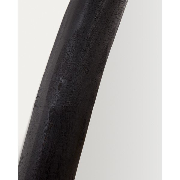 Stensko ogledalo z lesenim okvirjem 60x110 cm Magrit – Kave Home-image-3