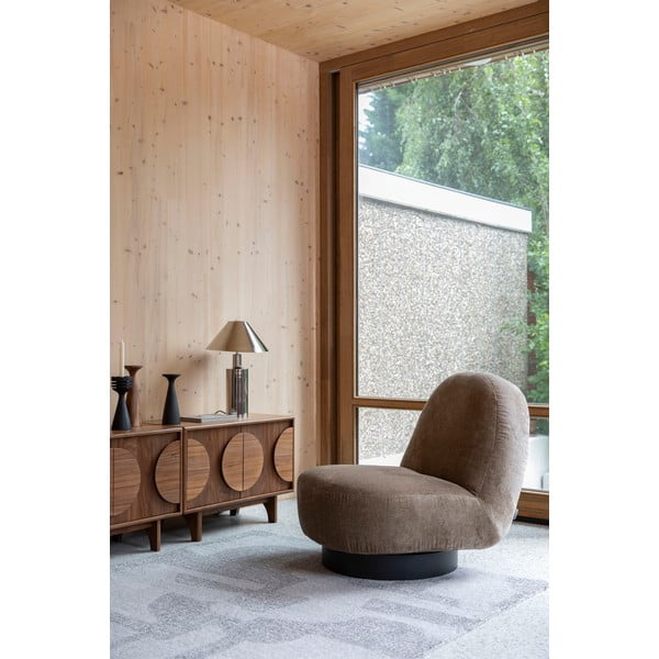 Rjava nizka komoda v orehovem dekorju 82x58 cm Groove – Zuiver-image-4