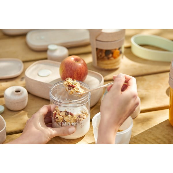 Posodica za jogurt z žlico To Go Organic – Lékué-image-1
