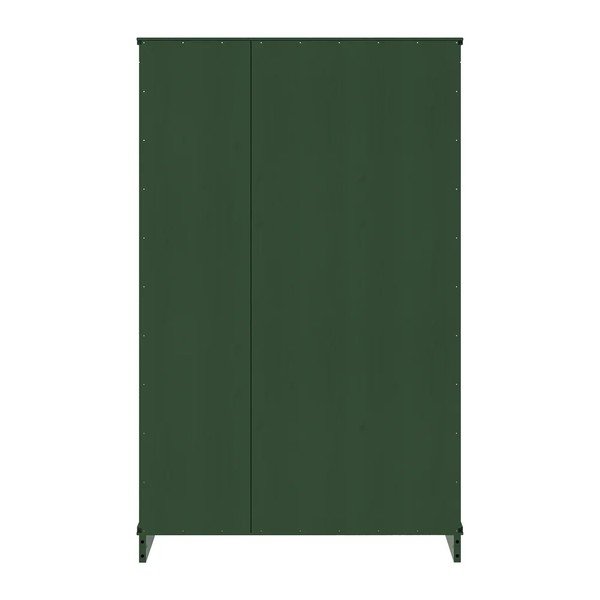 Zelen regal iz masivnega bora 74x118x35 cm Anita – Støraa-image-3