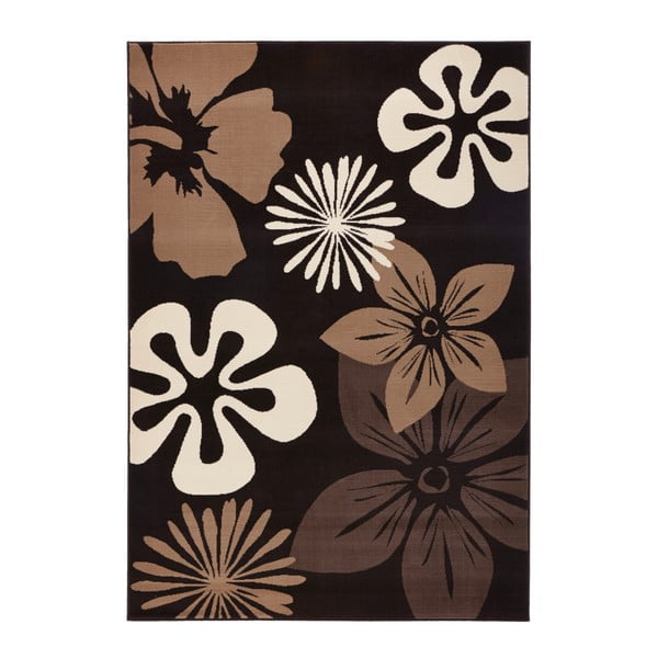Preproga Hanse Home Gloria Flower Brownie, 80 x 150 cm