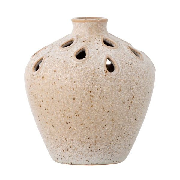 Bež lončena vaza (višina 15 cm) Minel – Bloomingville